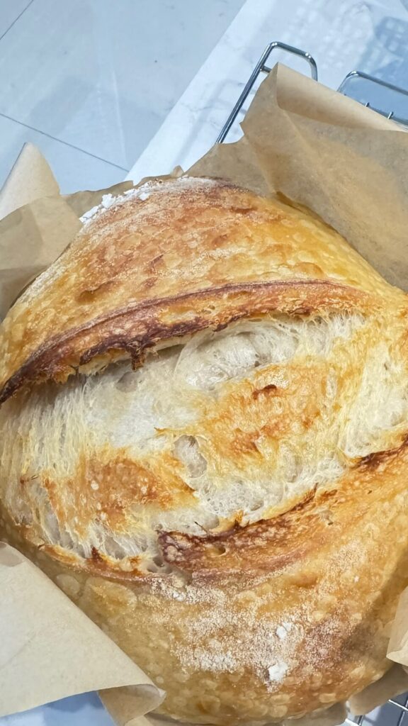 Handcrafted bread at Oven Bliss Bakery