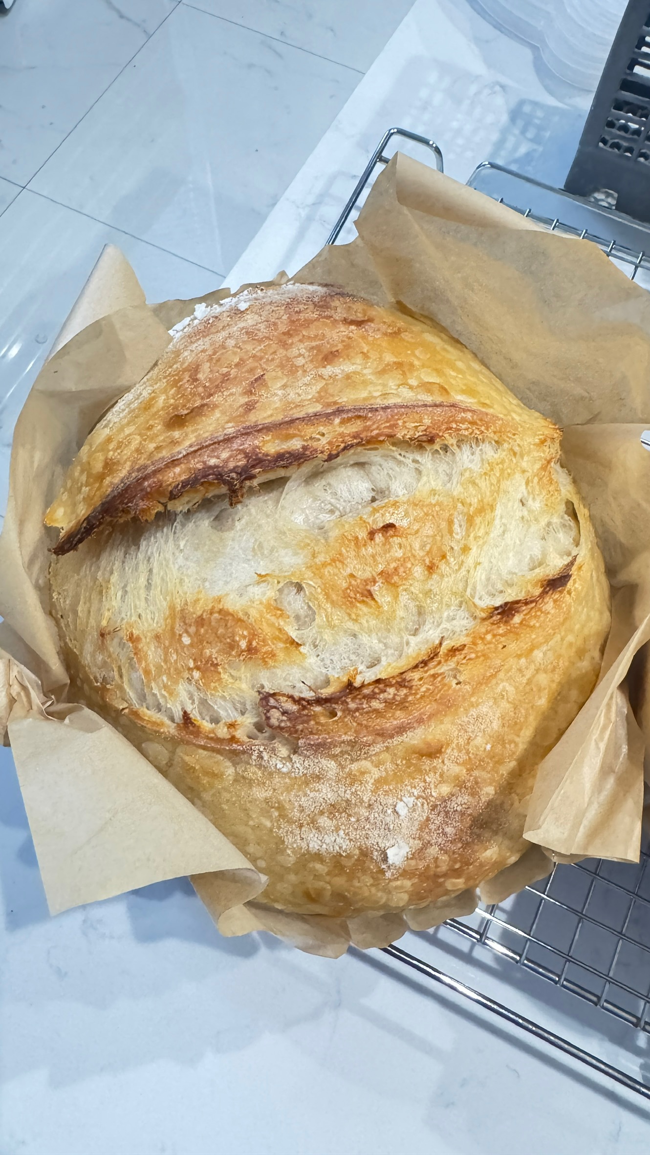 Handcrafted bread at Oven Bliss Bakery