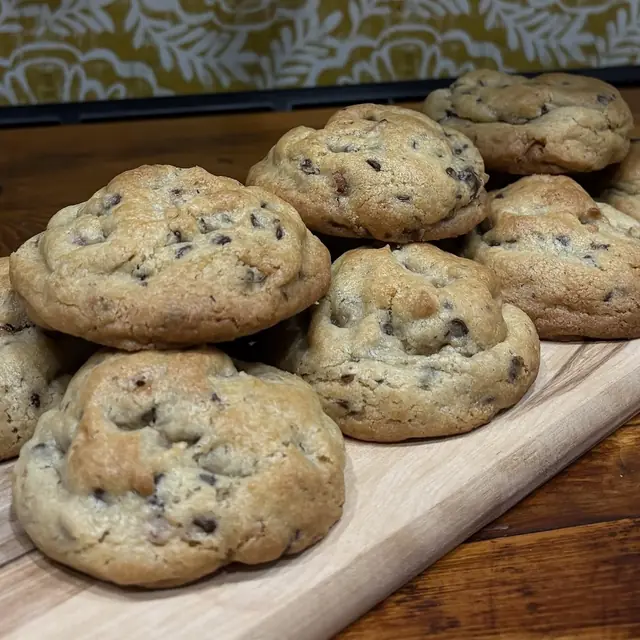 Chocolate chip walnut cookies